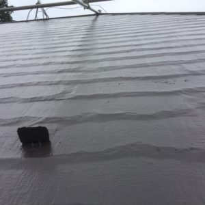 屋根のシート防水塗装